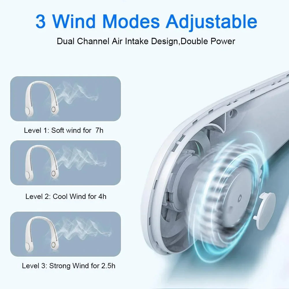 ❄️ Neck Breeze Portable Mini Cooling Fan ❄️